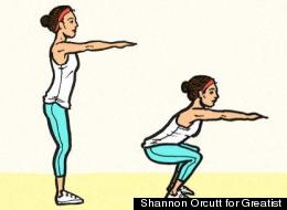 http://www.active.com/fitness/articles/3-squat-variations-and-proper-technique-tips